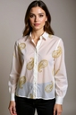 Garde-robe - Blouse - Goud-wit