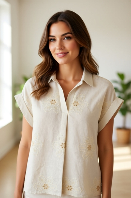 Garde-robe - Blouse - Beige