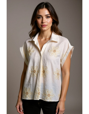 Garde-robe - Blouse - Ecru