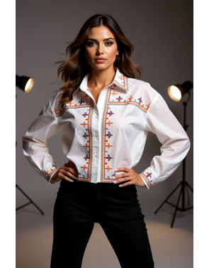 Garde-robe - Blouse - Oranje