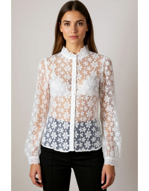 Garde-robe - Blouse - Ecru