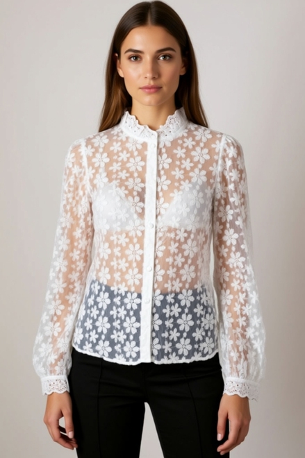 Garde-robe - Blouse - Ecru