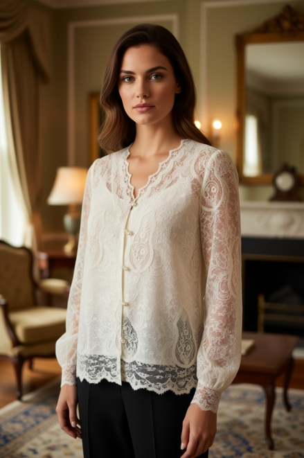 Garde-robe - Blouse - Beige