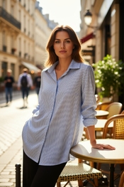 Garde-robe - Blouse - Blauw