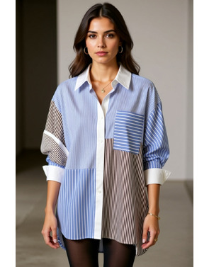 Garde-robe - Blouse - Blauw