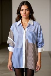 Garde-robe - Blouse - Blauw