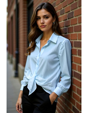 Garde-robe - Blouse - Blauw