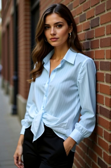 Garde-robe - Blouse - Blauw