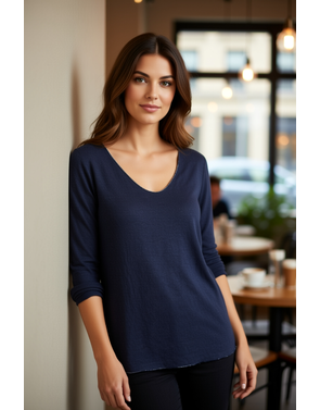 Garde-robe - Top - Marine