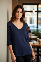 Garde-robe - Top - Marine