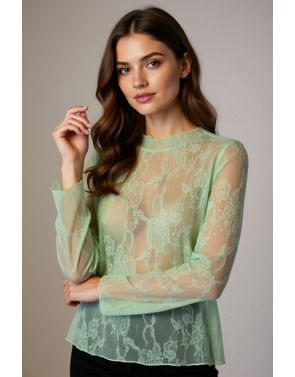 Garde-robe - Top - Limoen-groen