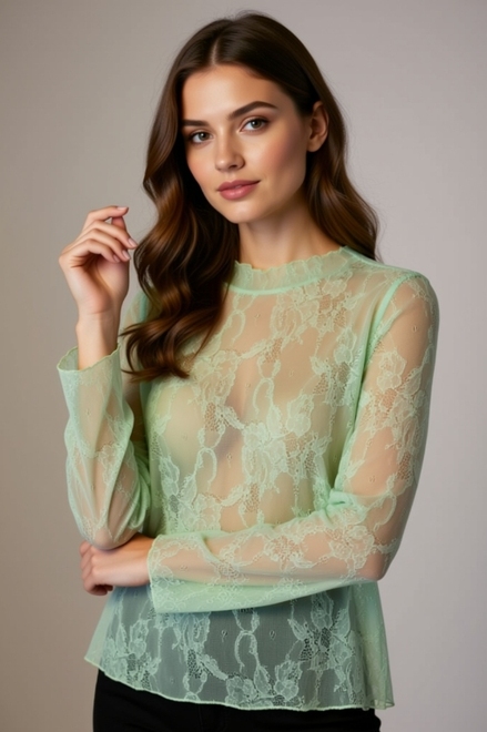 Garde-robe - Top - Limoen-groen