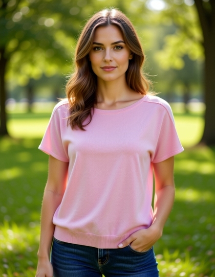 Amelie &amp; Amelie - Top - Roze