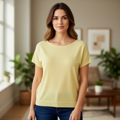 Amelie &amp; Amelie - Top - Geel