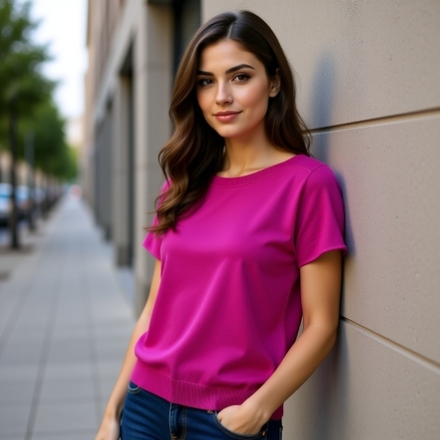 Amelie &amp; Amelie - Top - Fushia