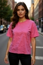 Free/quent - T-shirt - Roze