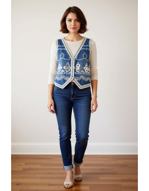 Garde-robe - Gilet - Jeans