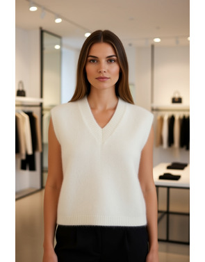 Garde-robe - Debardeur - Ecru