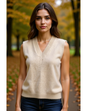 Garde-robe - Debardeur - Beige