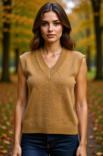 Garde-robe - Debardeur - Camel