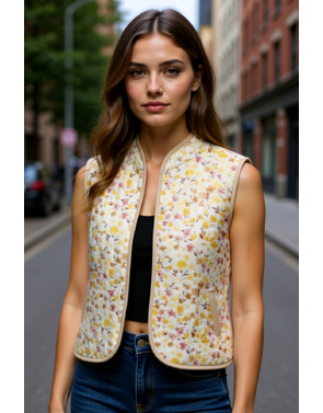 Garde-robe - body warmer - Geel