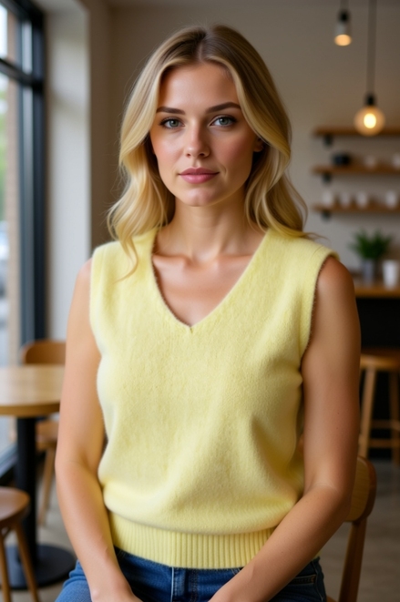 Garde-robe - Debardeur - Geel