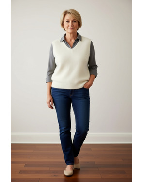 Garde-robe - Debardeur - Ecru