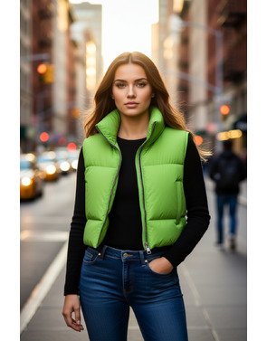 Garde-robe - body warmer - Groen