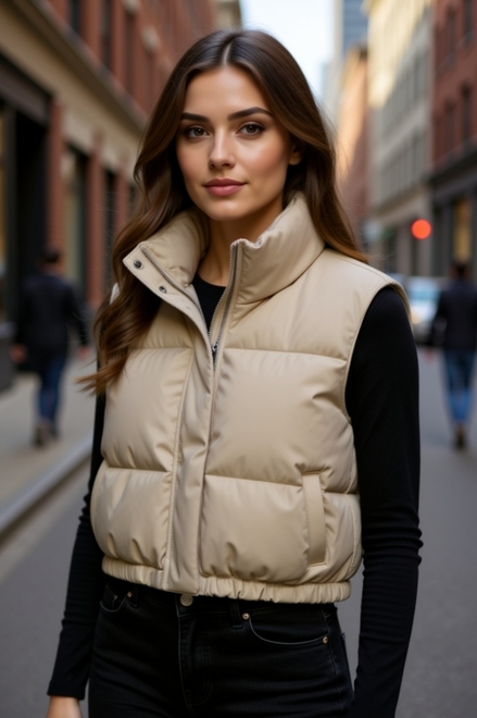 Garde-robe - body warmer - Beige