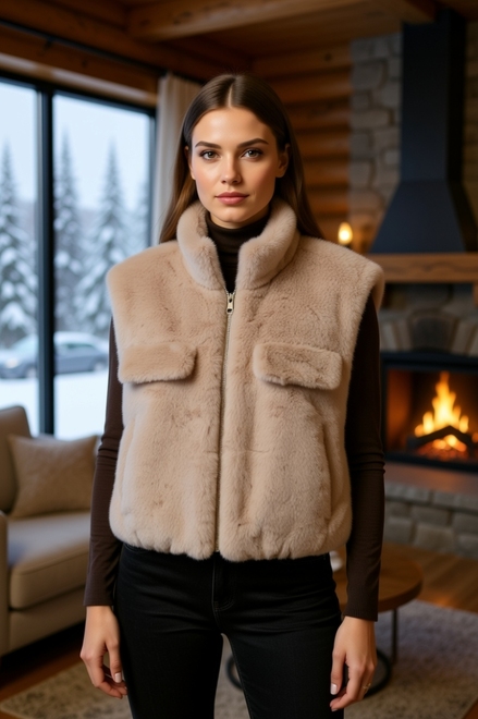 Garde-robe - body warmer - Taupe