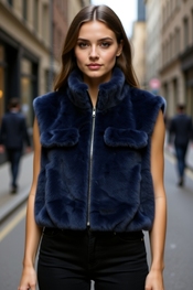 Garde-robe - body warmer - Marine