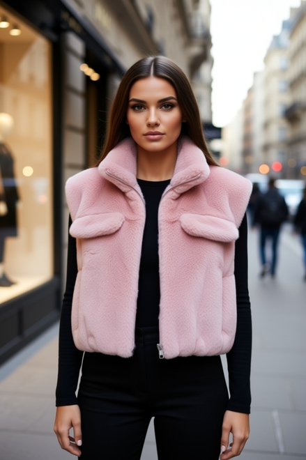 Garde-robe - body warmer - Roze