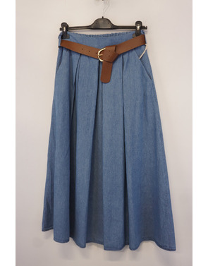 Garde-robe - Lange Rok - Jeans