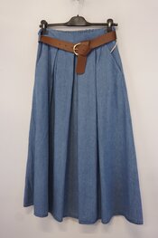 Garde-robe - Lange Rok - Jeans