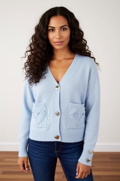 Garde-robe - Gilet - Blauw