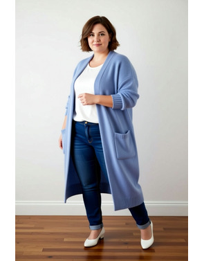 Garde-robe - Gilet - Lichtblauw