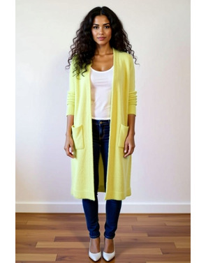 Garde-robe - Gilet - Geel