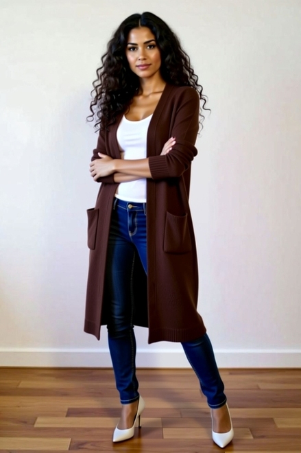 Garde-robe - Gilet - Bruin