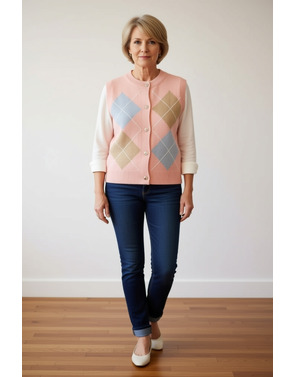 Garde-robe - Gilet - Roze