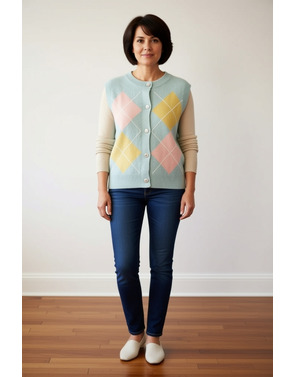 Garde-robe - Gilet - Groen