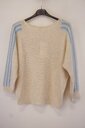 Garde-robe - Pull - Ecru-blauw