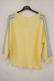 Garde-robe - Pull - Geel-blauw