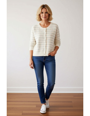 Garde-robe - Gilet - Ecru