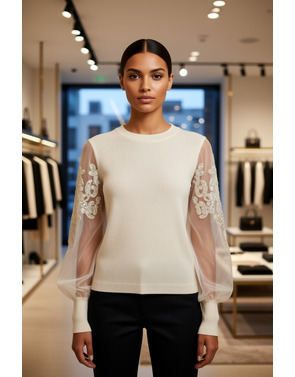 Garde-robe - Pull - Beige