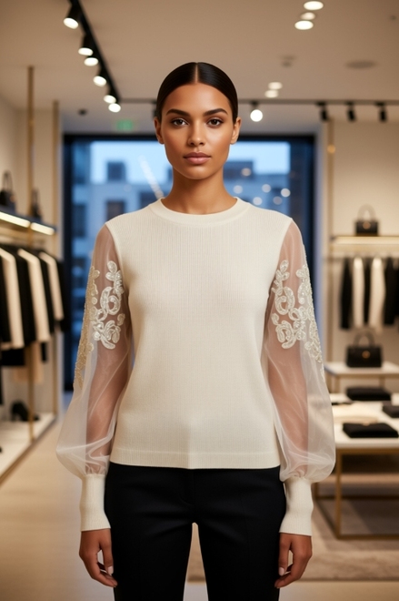 Garde-robe - Pull - Beige