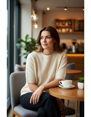 Garde-robe - Pull - Ecru