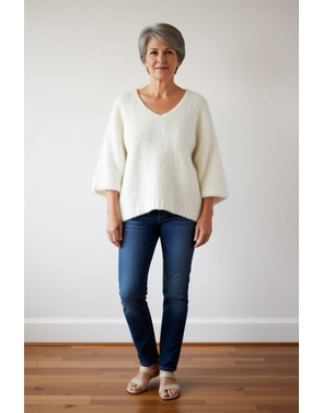 Garde-robe - Pull - Ecru