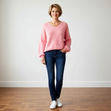 Amelie &amp; Amelie - Pull - Oud roze