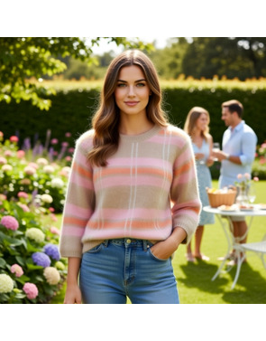 Amelie &amp; Amelie - Pull - Taupe