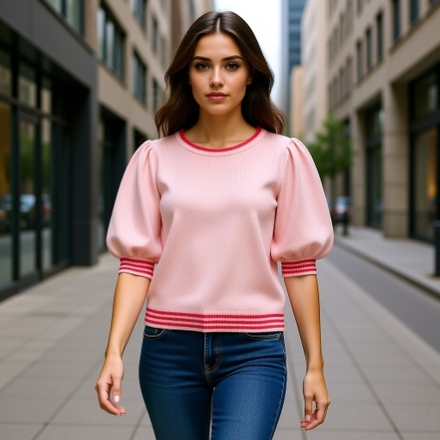 Amelie &amp; Amelie - Pull - Roze